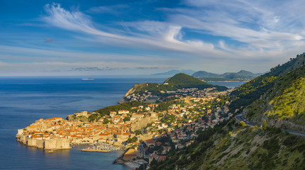 Fototapeta na wymiar Panorama of Dubrovnik,Croatia