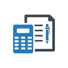 Financial Report Icon