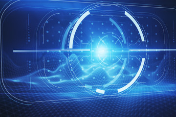 Technology and future concept