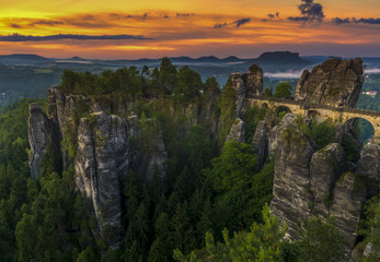 Bastei, Saxony Switzerland, Germany