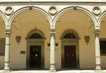 Fototapeta premium The city of Pistoia in Tuscany, Italy.