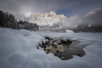 Mangart Lake