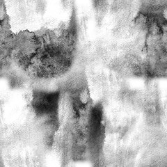 gray watercolor background - seamless white stains splash pattern