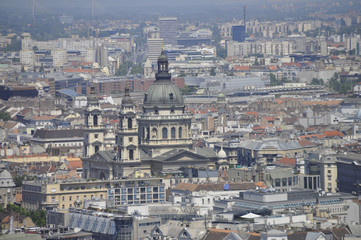 Fototapeta na wymiar Budapest skyline