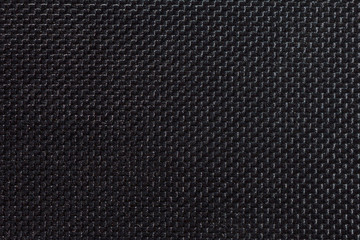 Black extreme macro fabric synthetic texture