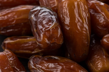 Dates fruits close up