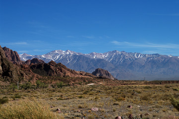 Cordillère des Andes vue d'Uspallata - 2