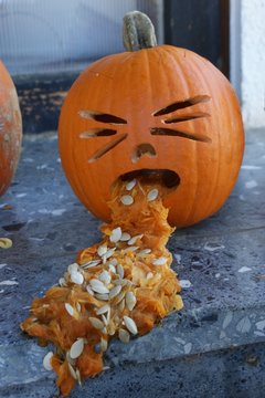 Halloween-K&uuml;rbis