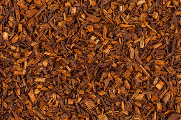 Heap of dry rooibos tea