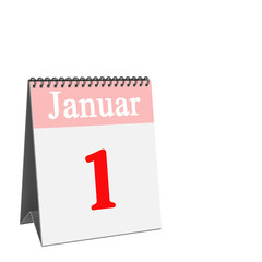 Neujahr, 1. Januar, Kalender