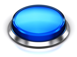 Blue round button