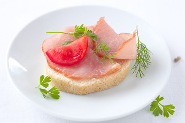 Schinkenbrötchen