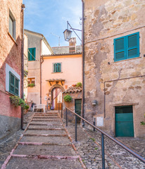 Scenic sight in Celleno, province of Viterbo, Lazio, central Italy.