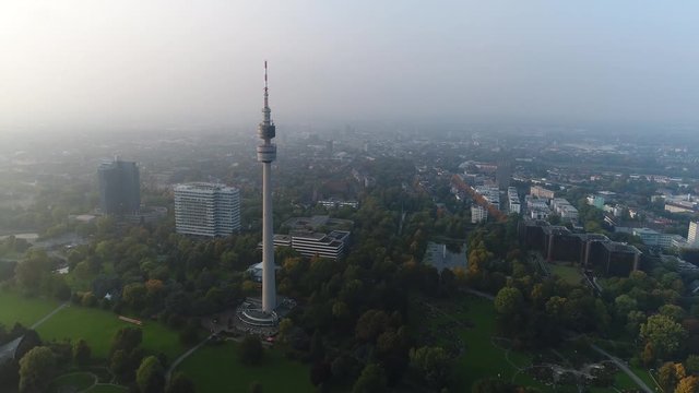 Aerial View Dortmund Florian Tower 