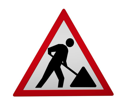 Verkehrszeichen: Arbeitsstelle