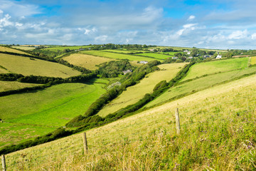 Naklejka premium Devon Countryside Views