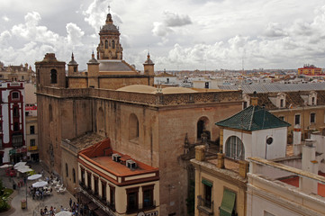 Church of the Annunciatio (Iglesia de la Anunciación), Sevilla - View from Metropol Parasol