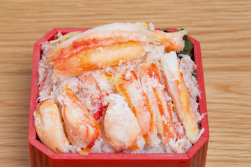 カニ弁当