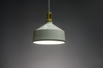 Modern Pendant light lamp illuminated, Elegant Chandelier illuminated © Ramzi