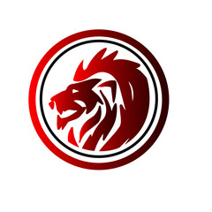 Fototapeta premium lion logo