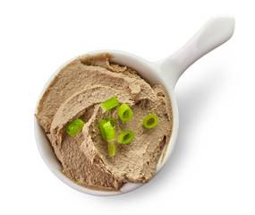 Homemade liver pate