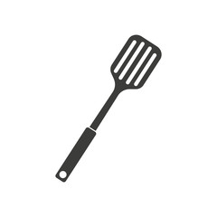 Spatula illustration. Flat design. Vector. 