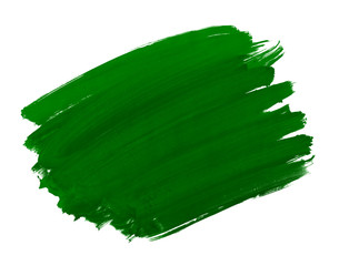 A fragment of the dark green background painted with watercolors © aleoks