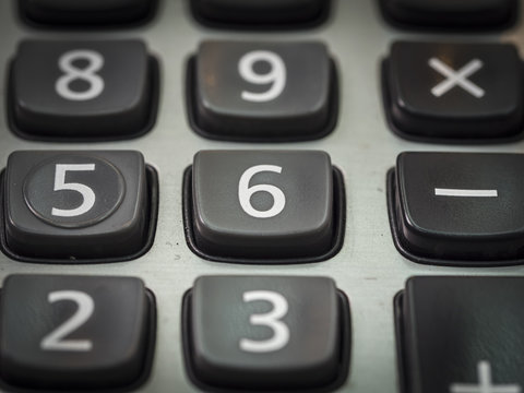 number on calculator