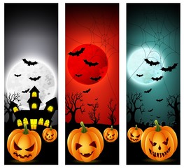 Happy Halloween banners