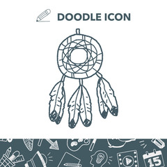 Dreamcatcher doodle