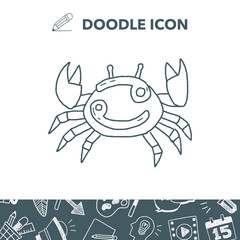 cancer Constellation doodle