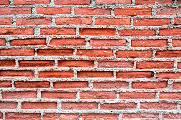 Brick wall background with copy space