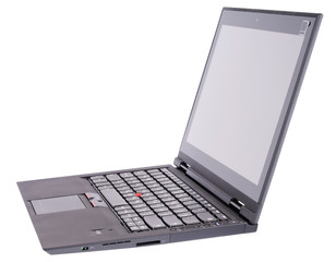 Laptop isolated on white