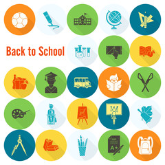 School and Education Icons
