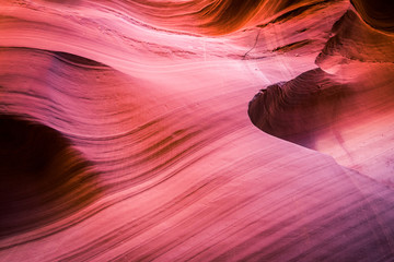 amazing shapes at antelope canyon, arizona