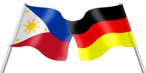 Flags. Philippines and Germany