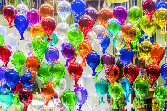 Balloons of Murano glass