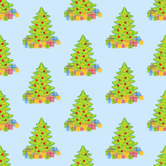 Christmas tree pattern