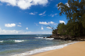 Strand bei Kapalua im Norden von Maui, Hawaii, USA.