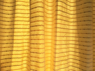 Yellow curtain background