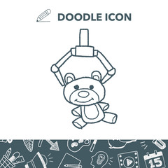 get bear doll doodle