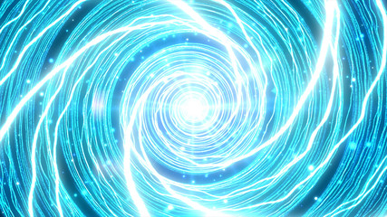 	渦巻きラインパーティクル