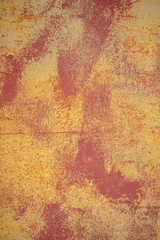 Old metal wall texture background with scratches and cracks.