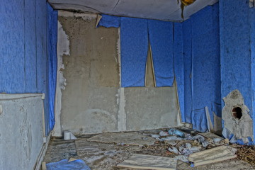 chambre bleue