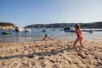 Childhood Summer Travel Beach