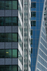 Architecture urbaine dans le quartier de la défense
