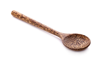 wooden spoon isolated