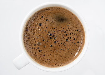 Turkish Coffee Top View