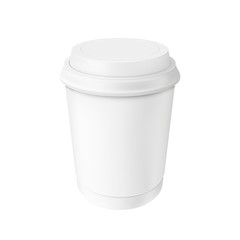 Coffee Cup. Illustration isolated on white background. Graphic concept for your design