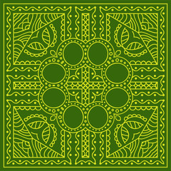 Folk, Tribal Design, Motif, Wall Painting